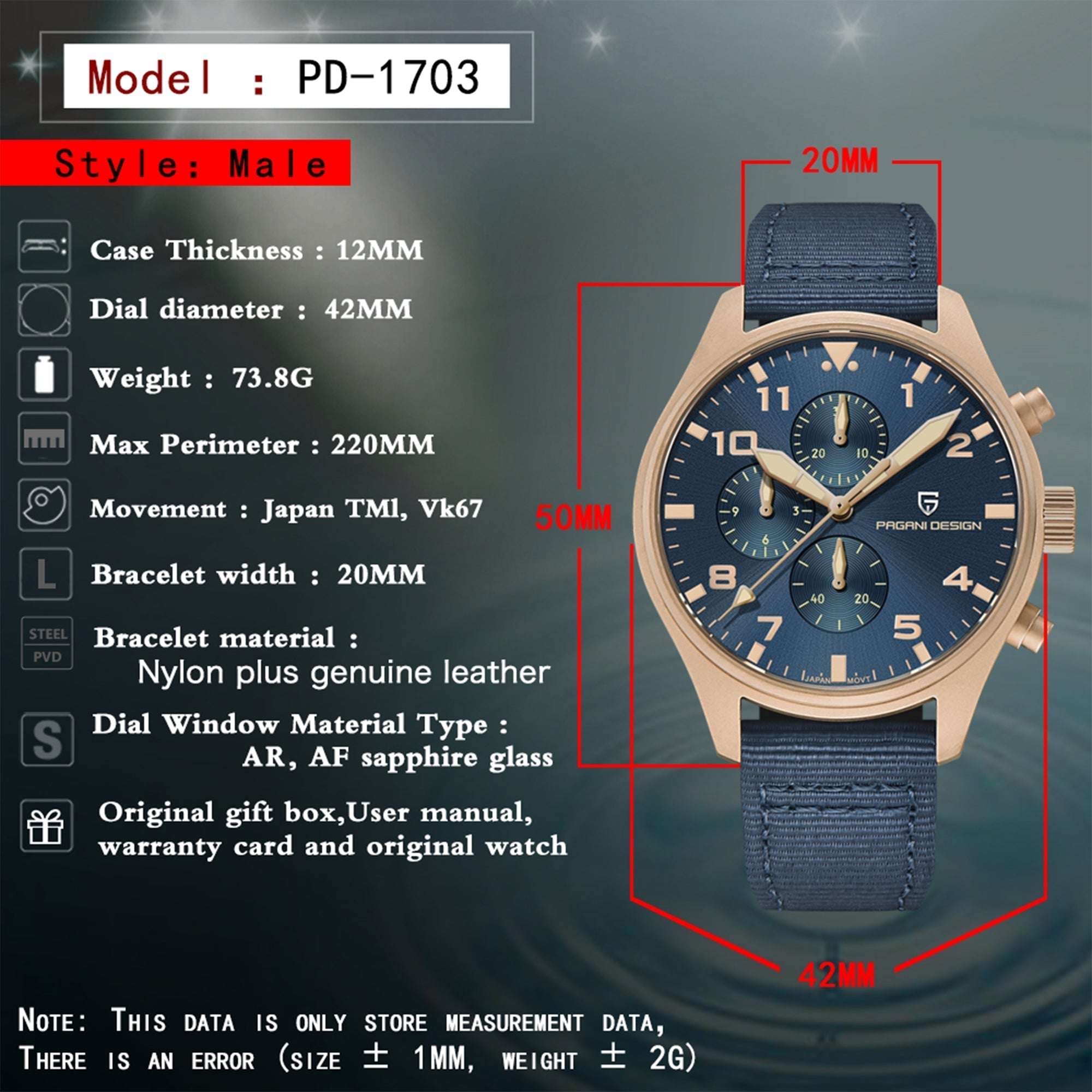 Pagani Design PD-1703 – 42mm-7