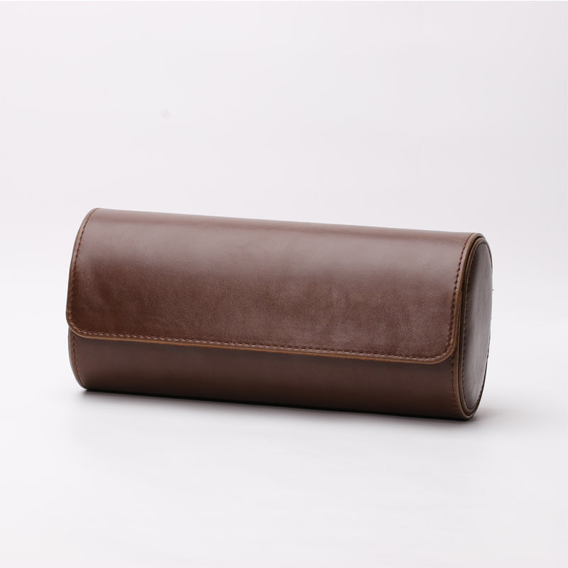 Vegan Leather Watch Roll - 3 Positions-3